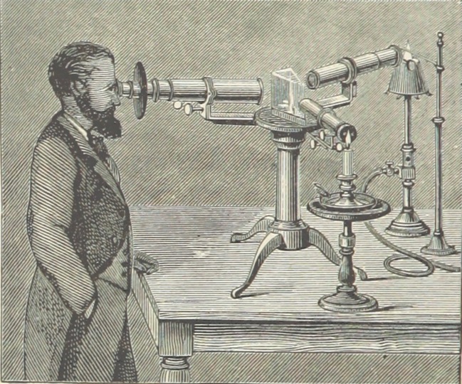 The Spectroscope, from "The Half Hour Library of Travel, Nature and Science for young readers" (London 1896; British Library)