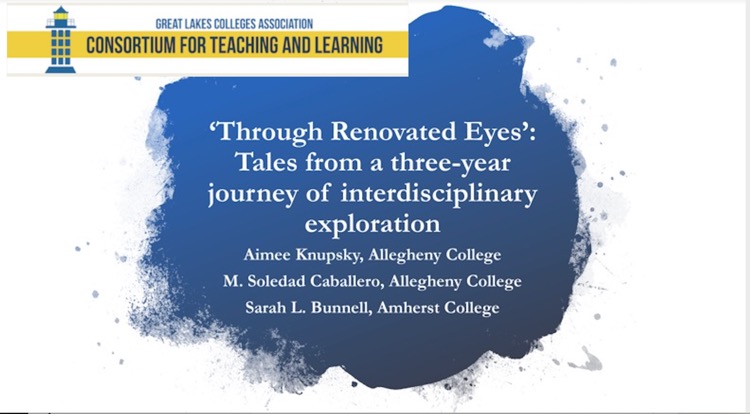 ‘Through Renovated Eyes’: Tales from a Three-Year Journey of Interdisciplinary Exploration
