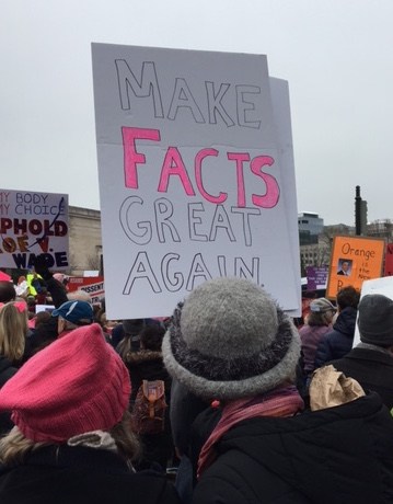 Women’s March, Washington DC, January 21, 2017. Steve Volk photo